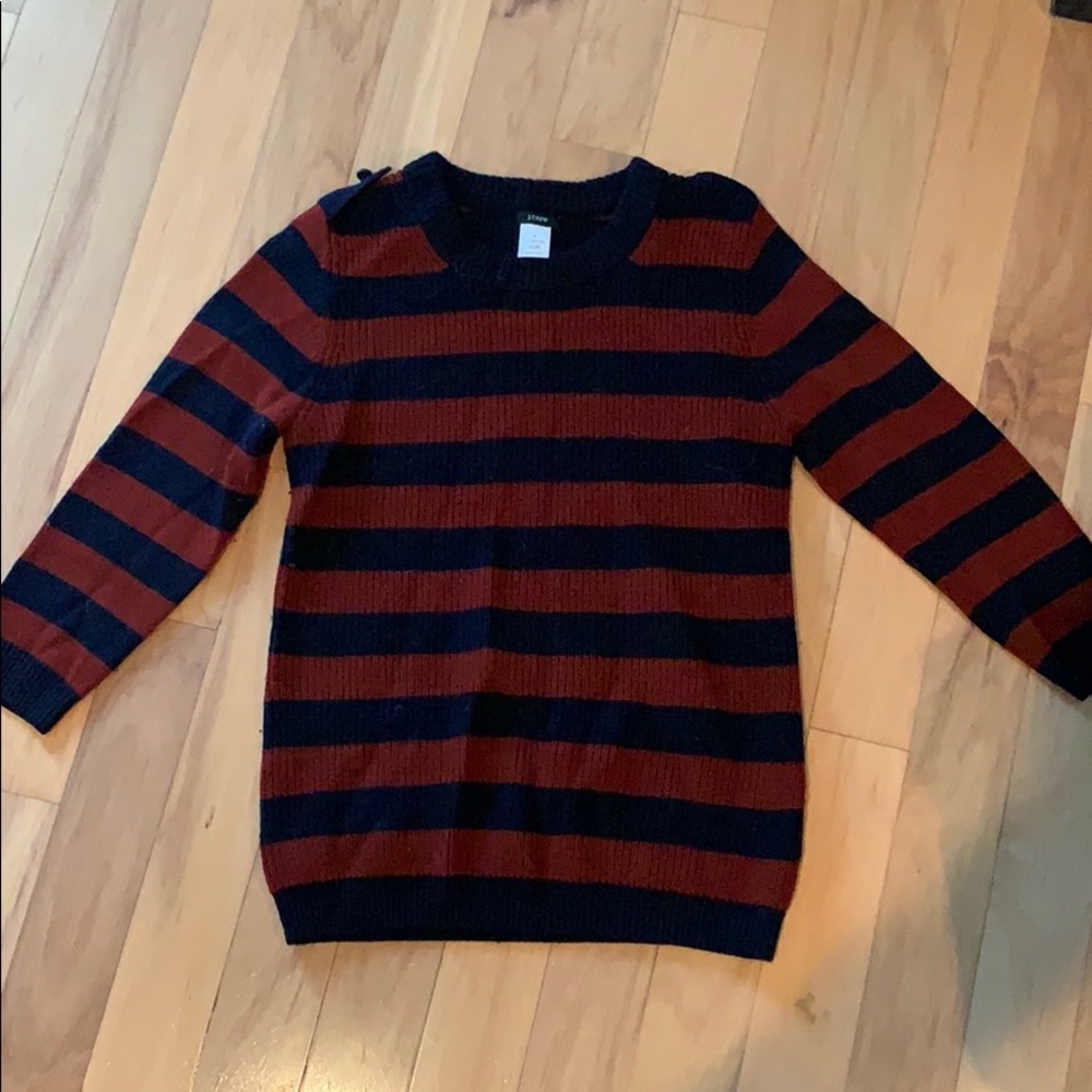 Jcrew striped sweater